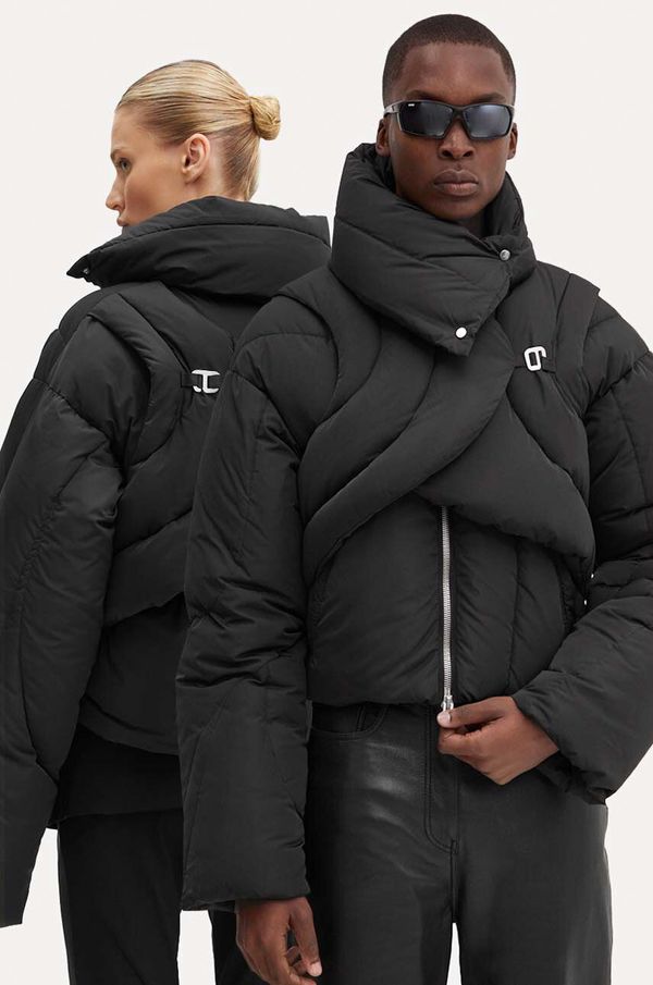 HELIOT EMIL Pernata jakna Heliot Emil boja: crna, za zimu, oversize, HE.W.02.073.BLK01