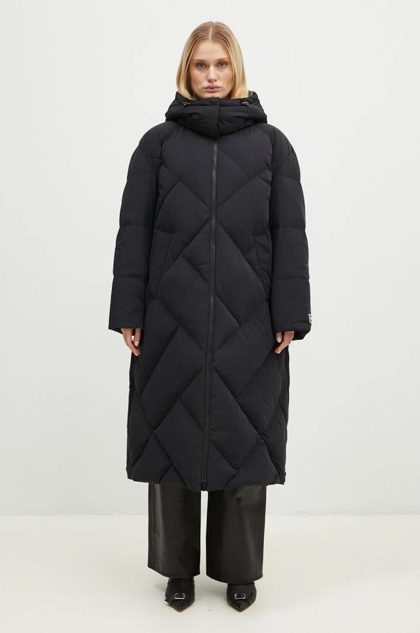 Kenzo Pernata jakna Kenzo Long Down Jacket za žene, boja: crna, za zimu, FE62OU1229NH.99