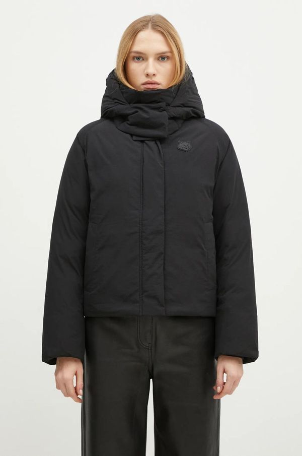 Maison Kitsuné Pernata jakna Maison Kitsuné Puffer za žene, boja: crna, za zimu, NW02202WQ4031
