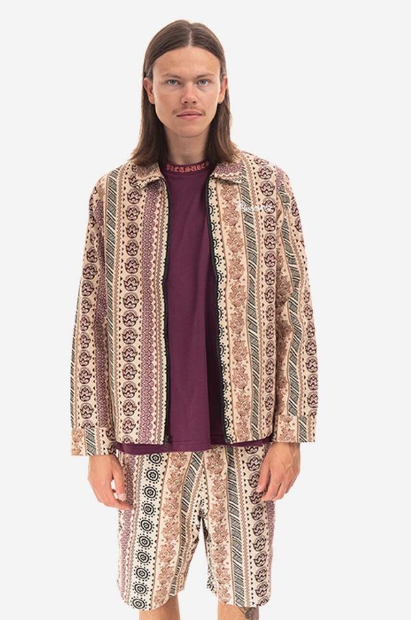 PLEASURES Jakna PLEASURES za muškarce, za prijelazno razdoblje, P22F037-TAN.ORBIT