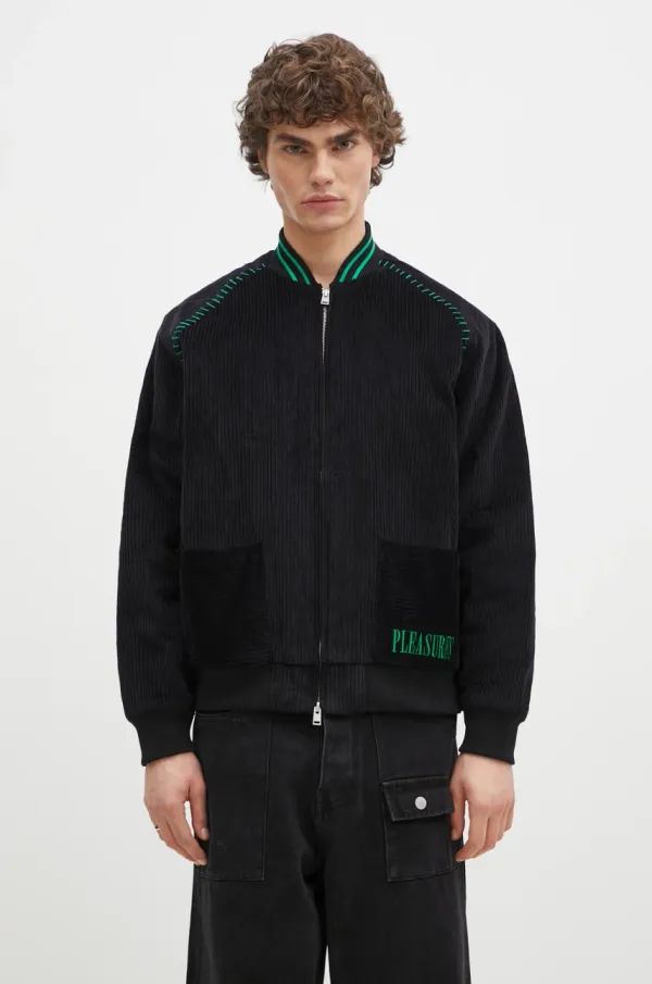 PLEASURES PLEASURES Strikeout Cord boja: crna, za prijelazno razdoblje, oversize, P24W006