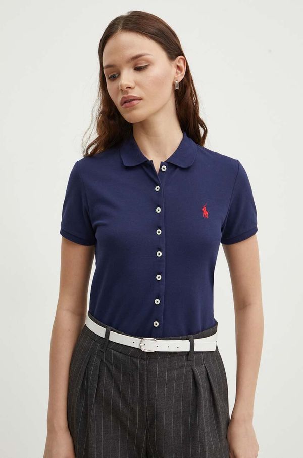 Polo Ralph Lauren Polo majica Polo Ralph Lauren za žene, boja: tamno plava, 211939272