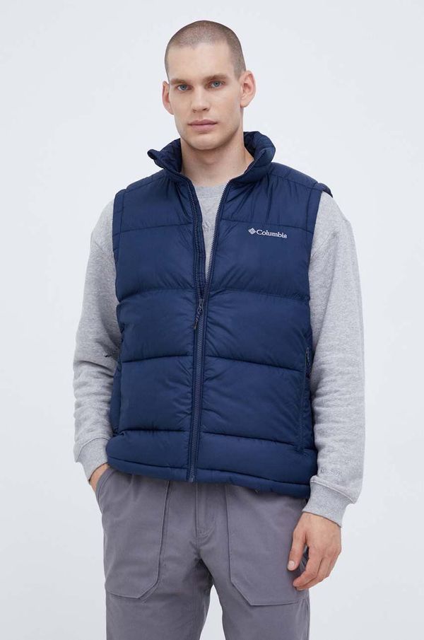 Columbia Prsluk Columbia Pike Lake II za muškarce, boja: tamno plava, za zimu