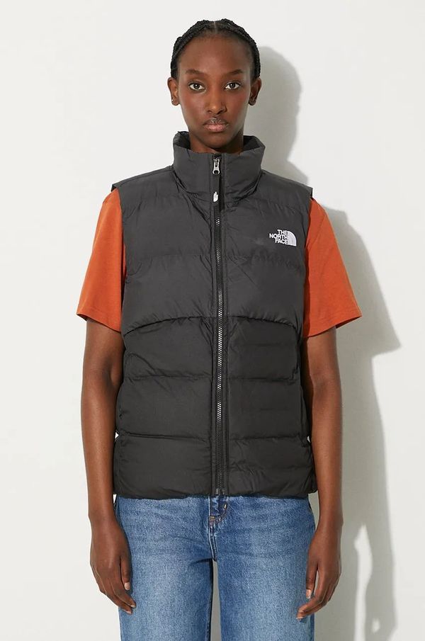The North Face Prsluk The North Face Saikuru Vest za žene, boja: crna, za zimu, NF0A89JFKT01