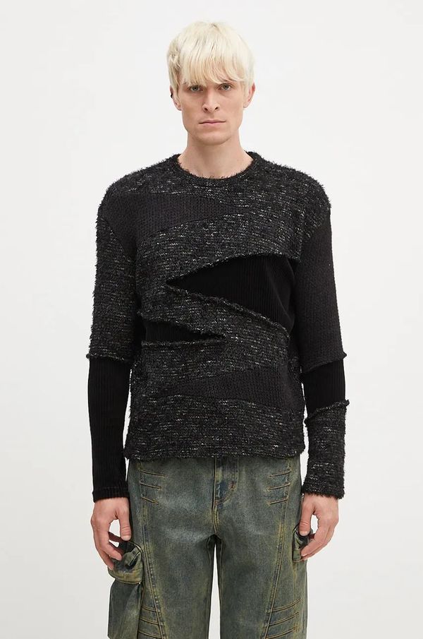 Andersson Bell Pulover Andersson Bell Ghillie Color Block boja: crna, atb1170m