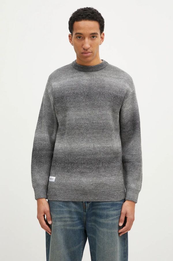 Butter Goods Pulover Butter Goods Beams Knit Sweater za muškarce, boja: siva, BG243301