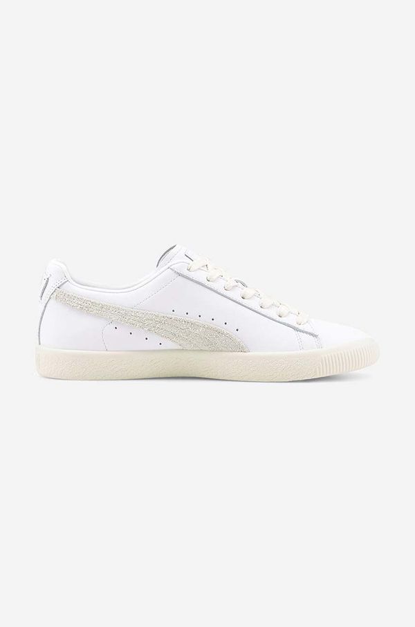 Puma Kožne tenisice Puma Clyde Base boja: bijela, 390091.01-white