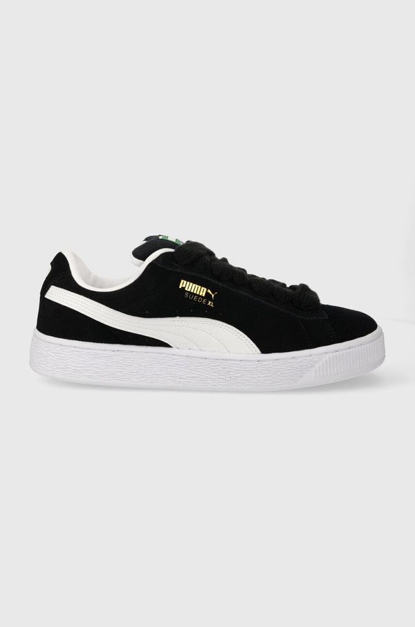 Puma Kožne tenisice Puma Suede XL boja: crna, 395205