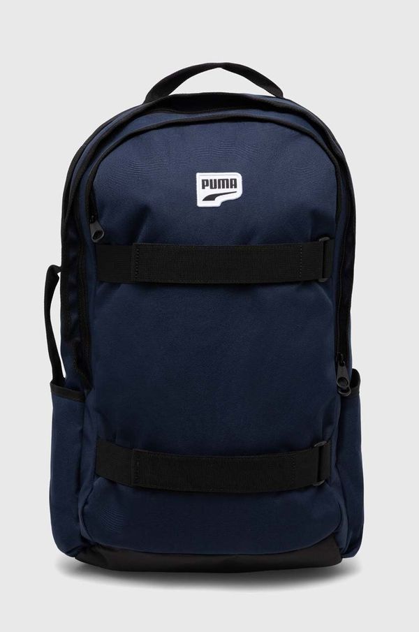Puma Ruksak Puma Downtown Backpack boja: tamno plava, veliki, bez uzorka, 902550
