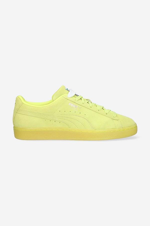 Puma Tenisice od brušene kože Puma Classic XXI boja: žuta, 374915.73-yellow