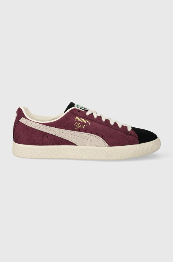 Puma Tenisice od brušene kože Puma Clyde OG boja: bordo
