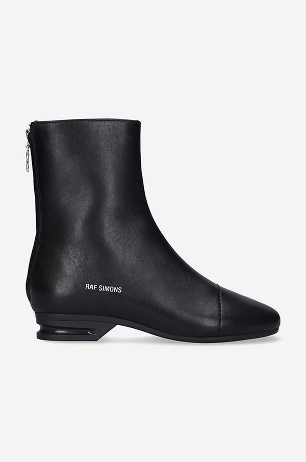 Raf Simons Kožne gležnjače Raf Simons 2001 boja: crna, HR790006L.0003-black