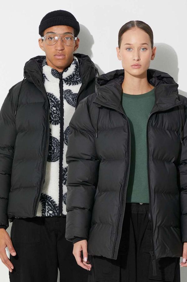 Rains Jakna Rains 15120 Jackets boja: crna, za zimu