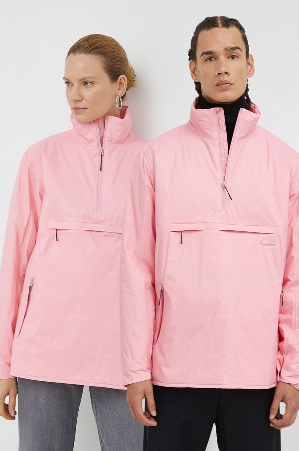 Rains Jakna Rains Padded Nylon Anorak 15490 boja: ružičasta, za prijelazno razdoblje, 15490.2-20.Pink.Sk