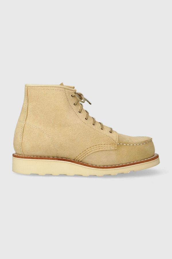 Red Wing Cipele od brušene kože Red Wing 6-inch Moc Toe za muškarce, boja: crna, 3328