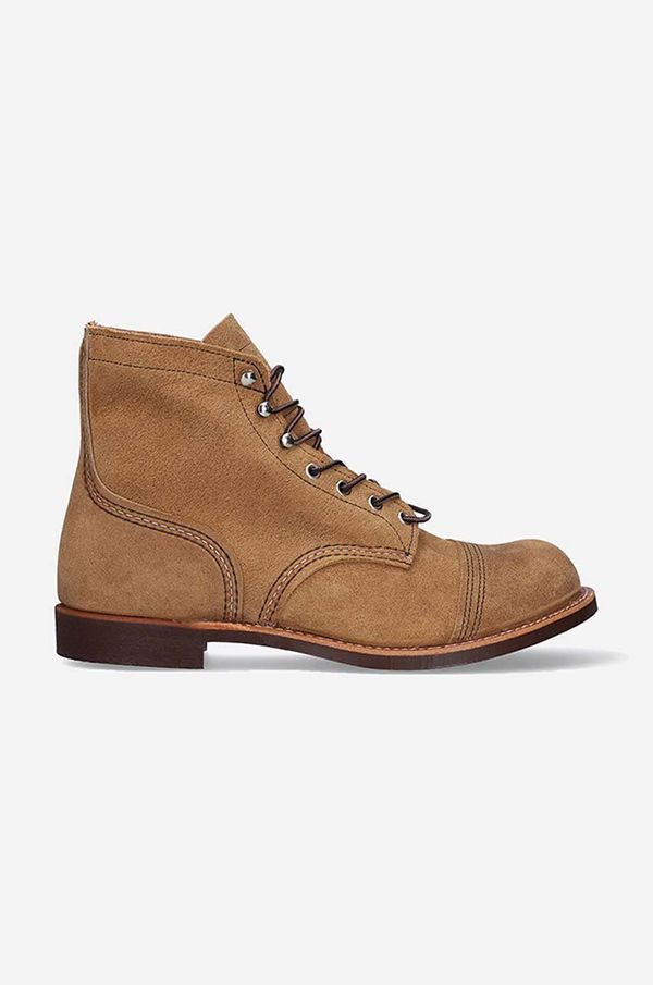 Red Wing Cipele od brušene kože Red Wing Iron Ranger za muškarce, boja: bež, 8083