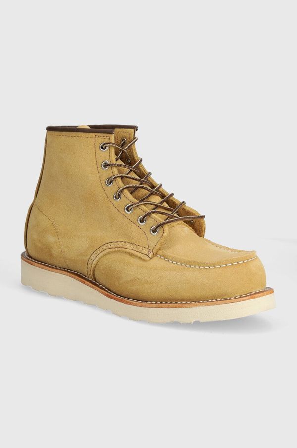 Red Wing Cipele od brušene kože Red Wing Moc Toe za muškarce, boja: bež, 8833