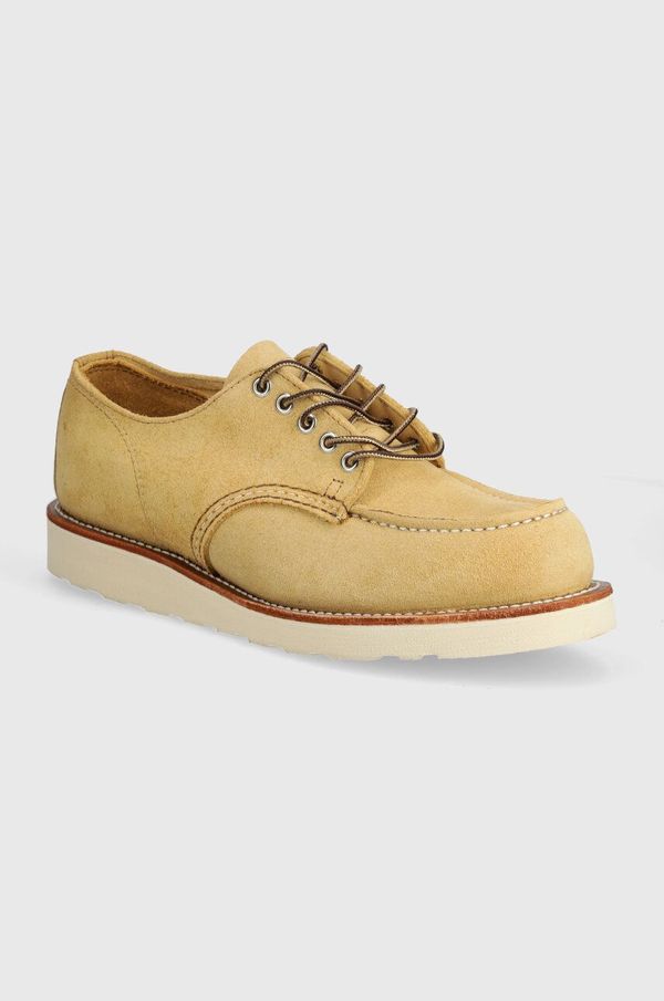 Red Wing Cipele od brušene kože Red Wing Shop Moc Oxford za muškarce, boja: bež, 8079