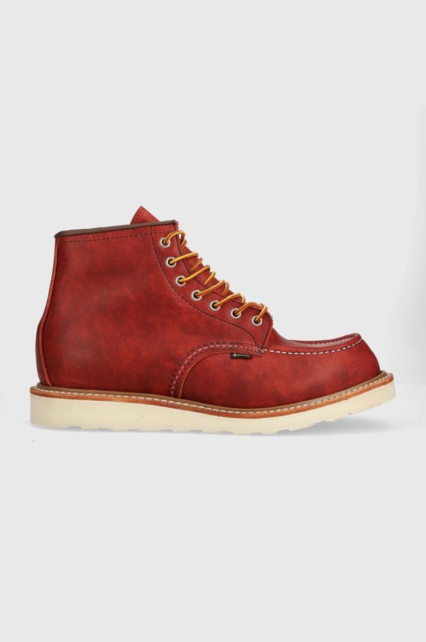 Red Wing Kožne cipele Red Wing Moc Toe za muškarce, boja: crvena, 8864
