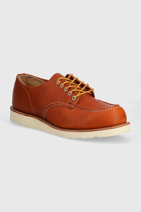Red Wing Kožne cipele Red Wing Shop Moc Oxford za muškarce, boja: narančasta, 8092