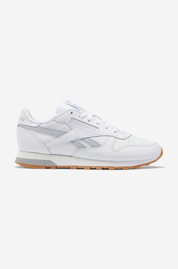 Reebok Classic Kožne tenisice Reebok Classic Leather boja: bijela, HQ2234-white