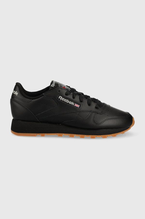 Reebok Classic Kožne tenisice Reebok Classic LEATHER boja: crna, GY0954-CBL/GR/RB, GY0954.100008493