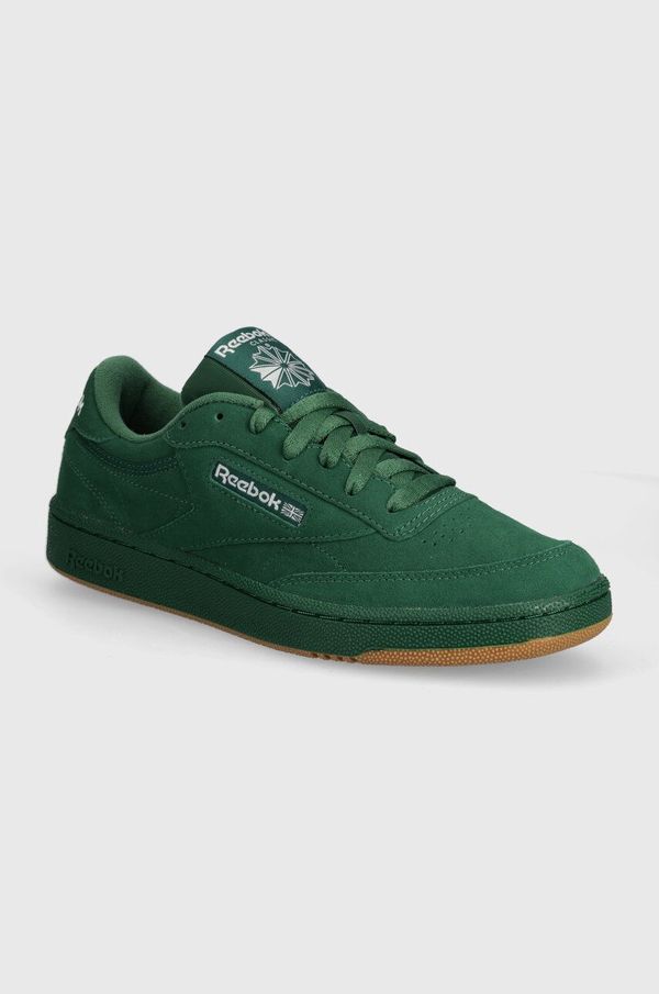 Reebok Classic Tenisice od brušene kože Reebok Classic Club C 85 boja: zelena, 100074451