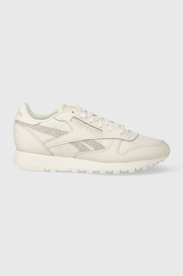 Reebok Kožne tenisice Reebok CL Leather boja: bež