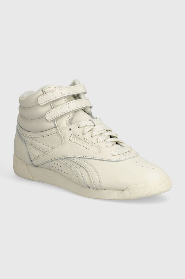 Reebok LTD Kožne tenisice Reebok LTD Freestyle Hi boja: bež, RMIA052C99LEA0010303