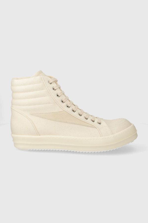 Rick Owens Tenisice Rick Owens Woven Shoes Vintage High Sneaks za muškarce, boja: bež, DU01D1810.NDKLVS.2111