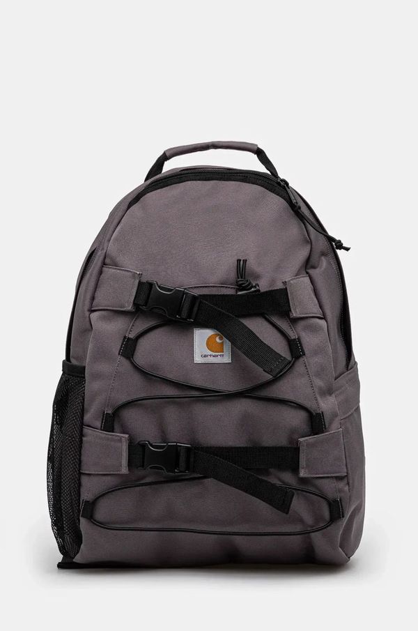 Carhartt WIP Ruksak Carhartt WIP Kickflip Backpack boja: siva, veliki, bez uzorka, I031468.2LQXX