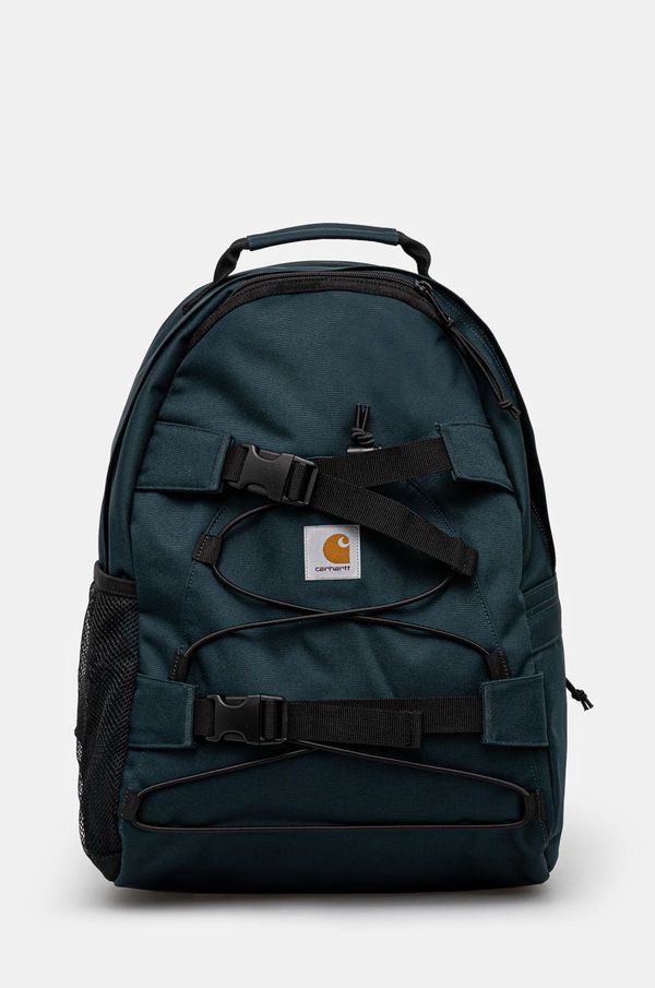 Carhartt WIP Ruksak Carhartt WIP Kickflip Backpack boja: tirkizna, veliki, bez uzorka, I031468.0AUXX