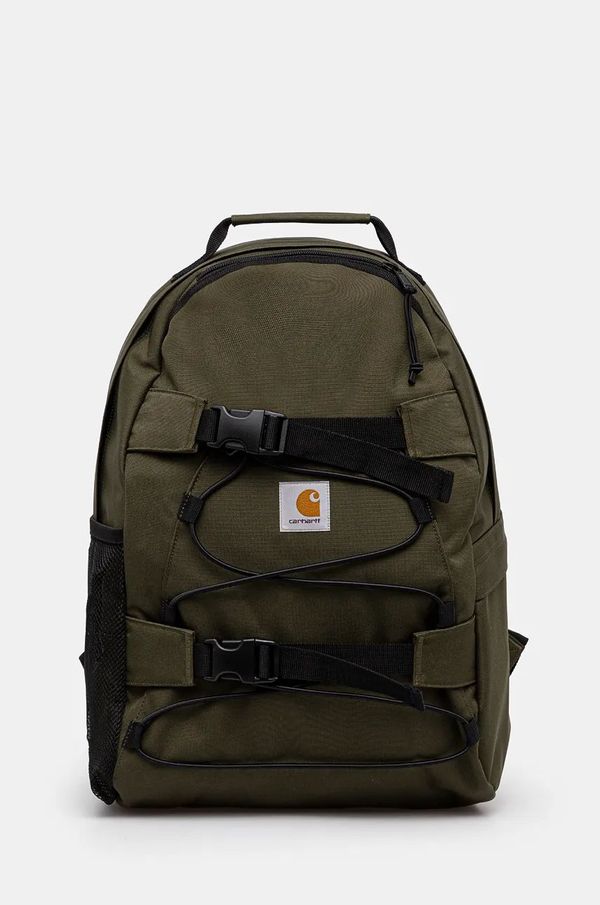 Carhartt WIP Ruksak Carhartt WIP Kickflip Backpack boja: zelena, veliki, bez uzorka, I031468.666XX