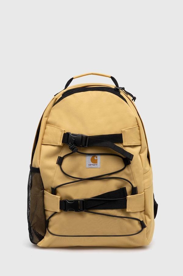 Carhartt WIP Ruksak Carhartt WIP Kickflip Backpack boja: žuta, veliki, bez uzorka, I031468.1YHXX