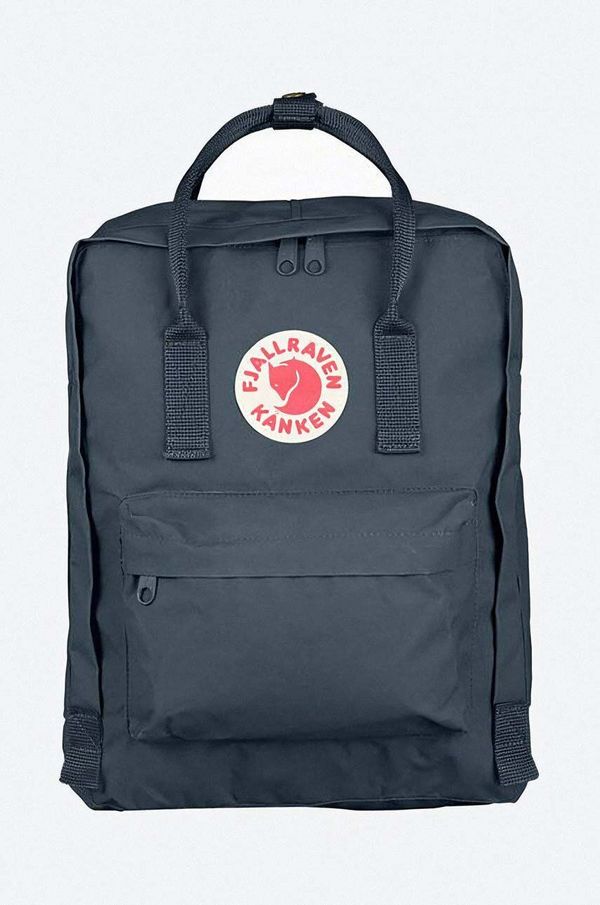 Fjallraven Ruksak Fjallraven Kanken boja: siva, veliki, s aplikacijom, F23510.31-31