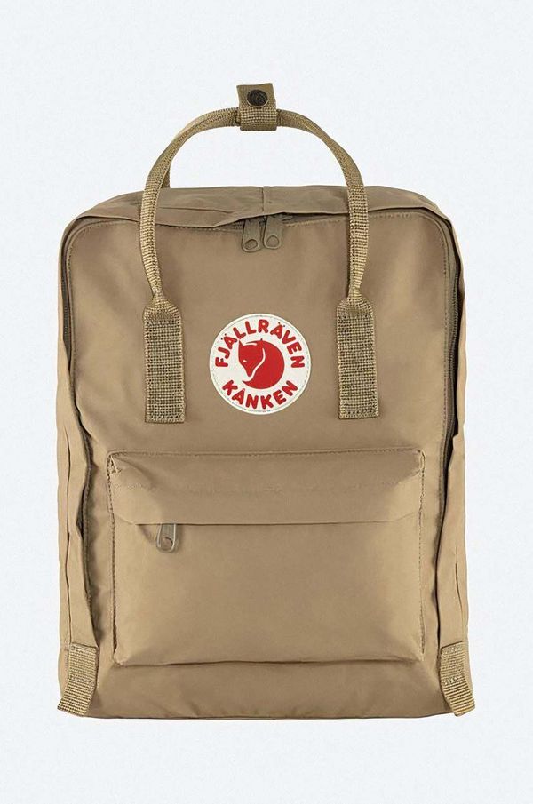 Fjallraven Ruksak Fjallraven Kanken F23510 221 boja: bež, veliki, bez uzorka, F23510.221