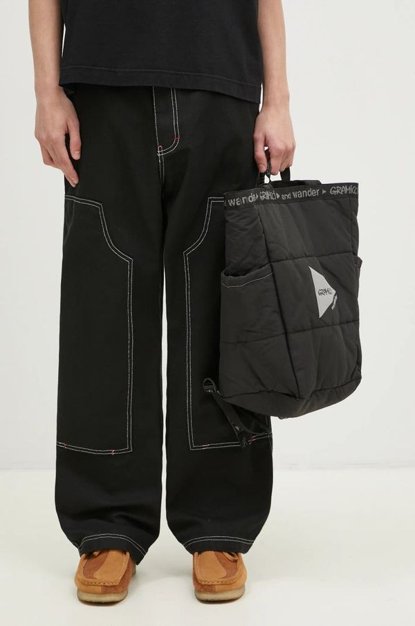 Gramicci Ruksak Gramicci Padded 2Way Pack za muškarce, boja: crna, veliki, s tiskom, GAC4.F3017