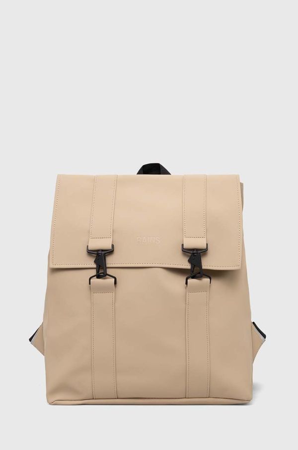 Rains Ruksak Rains 13300 Backpacks boja: bež, veliki, bez uzorka