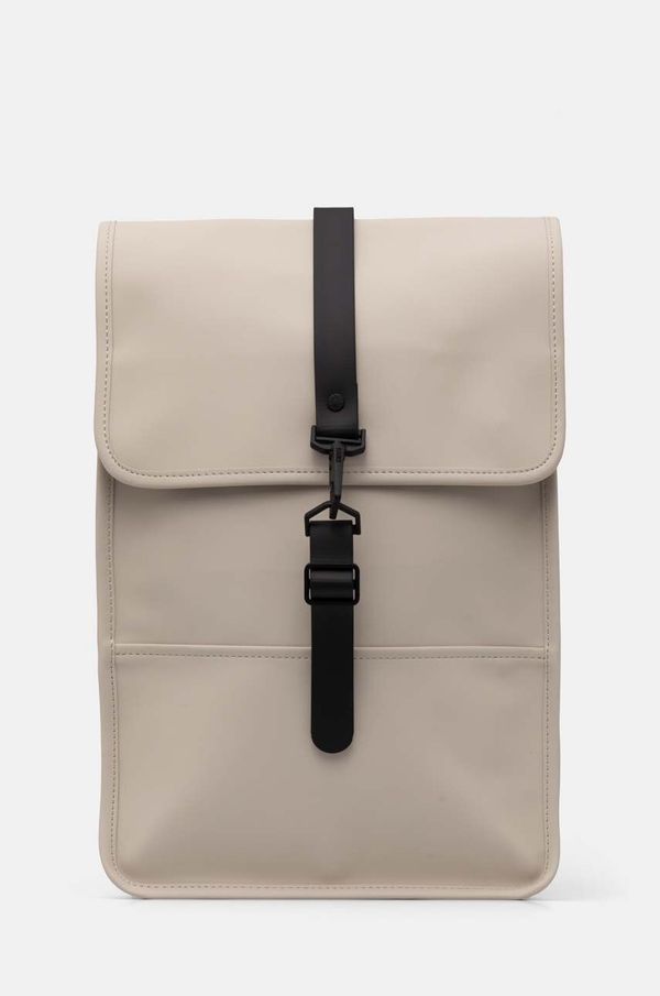 Rains Ruksak Rains Backpack Mini W3 boja: bež, veliki, bez uzorka, 13020-26