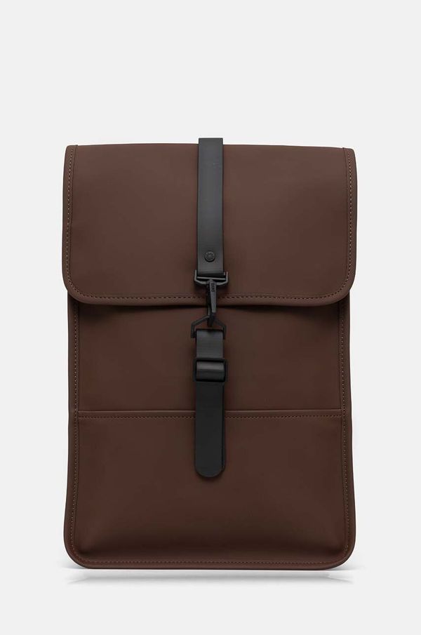 Rains Ruksak Rains Backpack Mini W3 boja: smeđa, veliki, bez uzorka, 13020-23