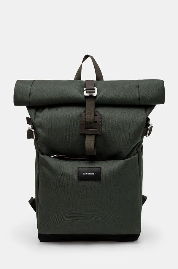 Sandqvist Ruksak Sandqvist Ilon boja: zelena, veliki, bez uzorka, SQA2407