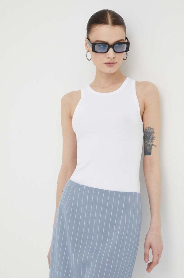 Samsoe Samsoe Top Samsoe Samsoe za žene, boja: bijela