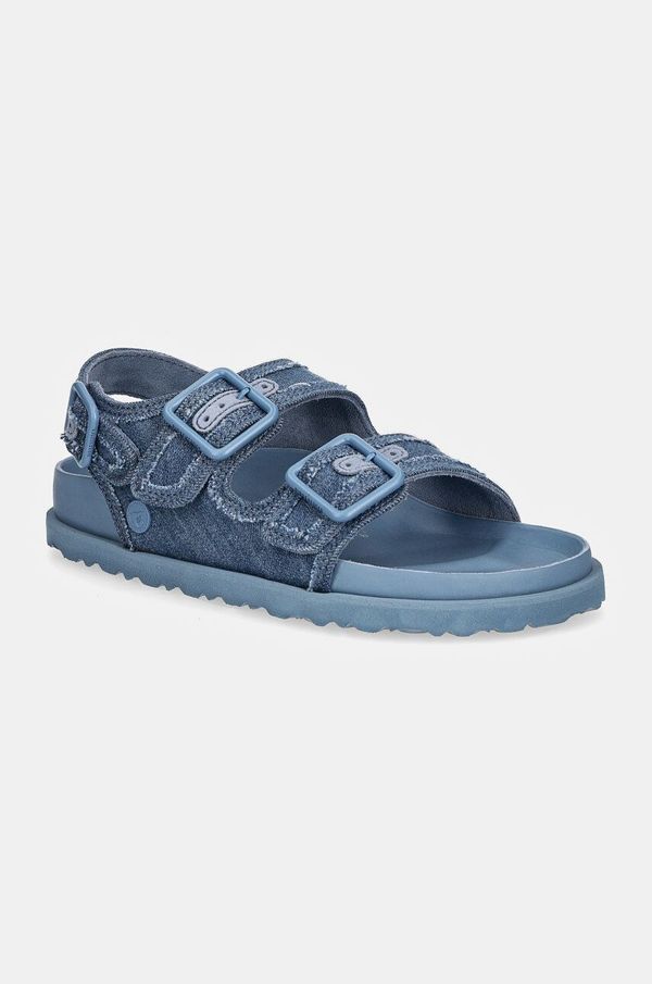 Birkenstock 1774 Sandale Birkenstock 1774 Milano Stone Washed Denim za žene, 1028720