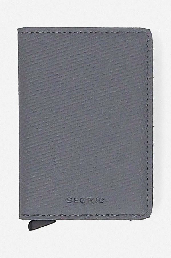 Secrid Novčanik Secrid boja: siva, Portfel Secrid Slimwallet Carbon SCA-COOL GREY