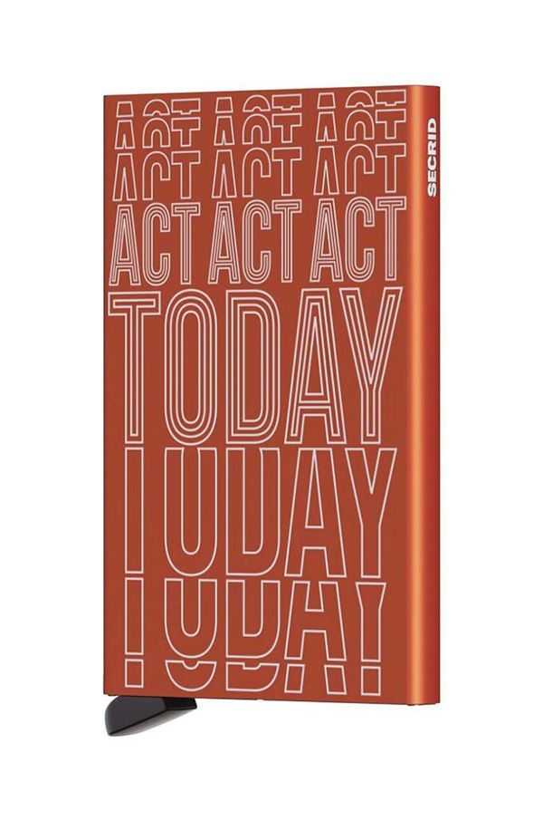 Secrid Novčanik Secrid Cardprotector Laser Orange boja: narančasta