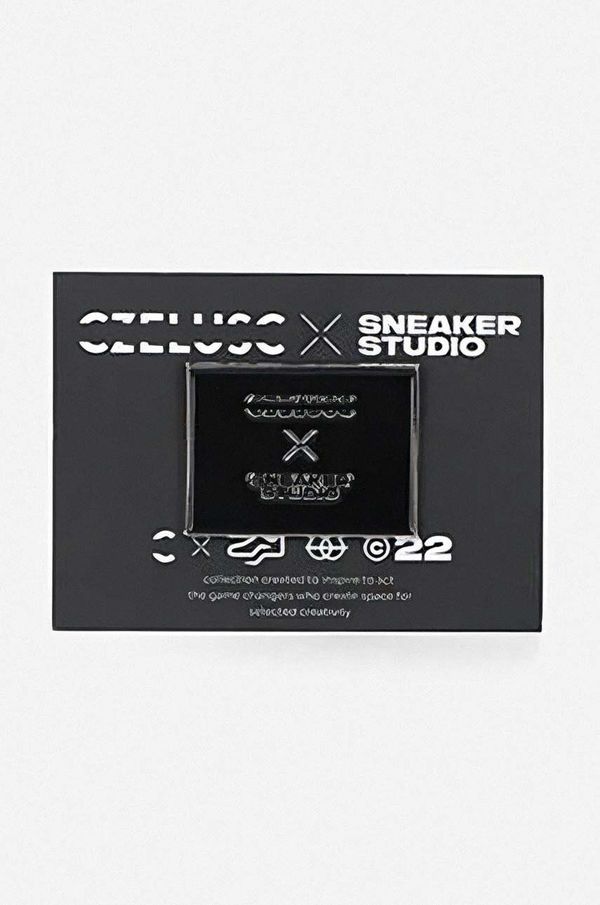 SneakerStudio Bedž SneakerStudio x Czeluść PIN.COLLAB.SSXCZ-black