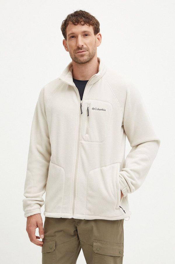 Columbia Sportska dukserica Columbia Fast Trek II boja: bež, bez uzorka, 1420421