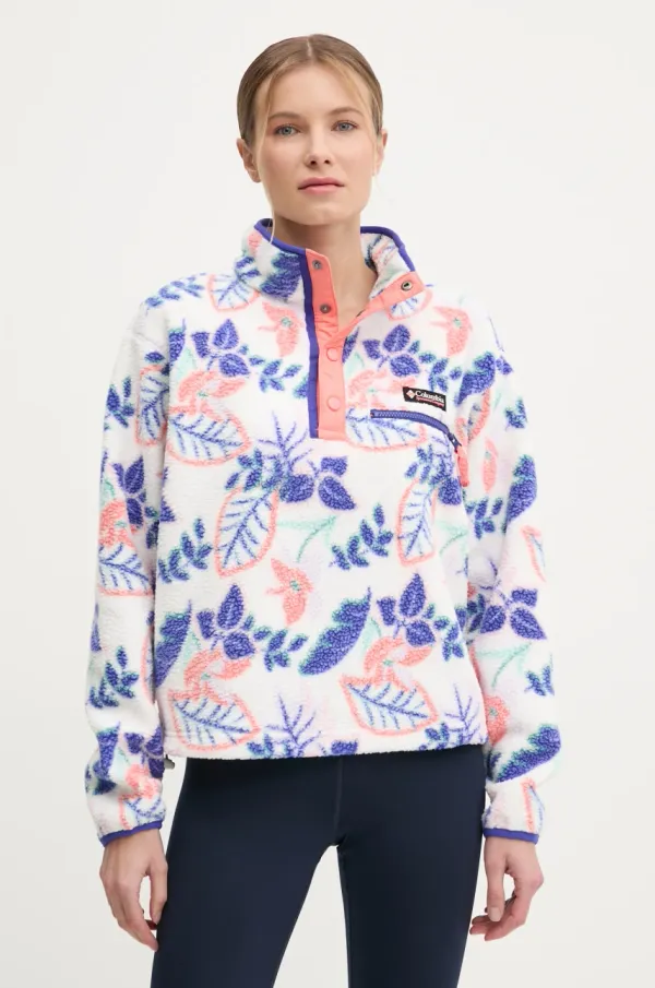 Columbia Sportska dukserica Columbia Helvetia boja: crna, s uzorkom, 2098501