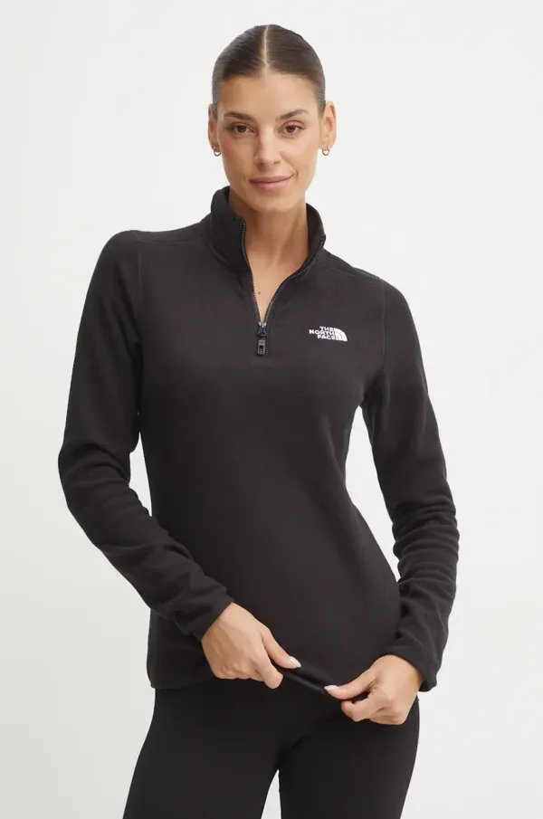 The North Face Sportska dukserica The North Face 100 Glacier boja: crna, bez uzorka, NF0A855M4H01