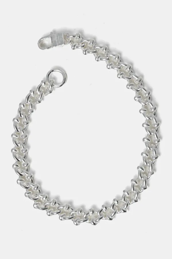 HATTON LABS Srebrna narukvica HATTON LABS Areole Bracelet M za žene, HL-S5-393-SL